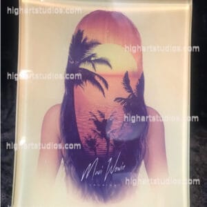 Maui Wowie Glass Tray